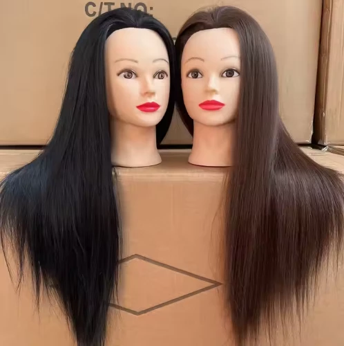 Training Head With Hair Beauty Star-Mannequin Head