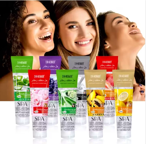 Facial Cleanser Gel Skin Care Whitening and Deep Cleaning Exfoliating Cream for