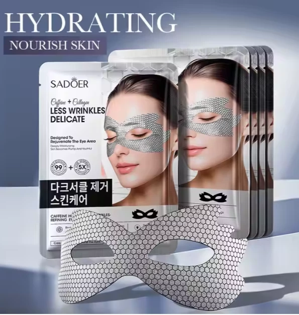 Caffeine Honeycomb Eye Mold Herbal Ingredients Moisturizing Skin Rejuvenating Wr